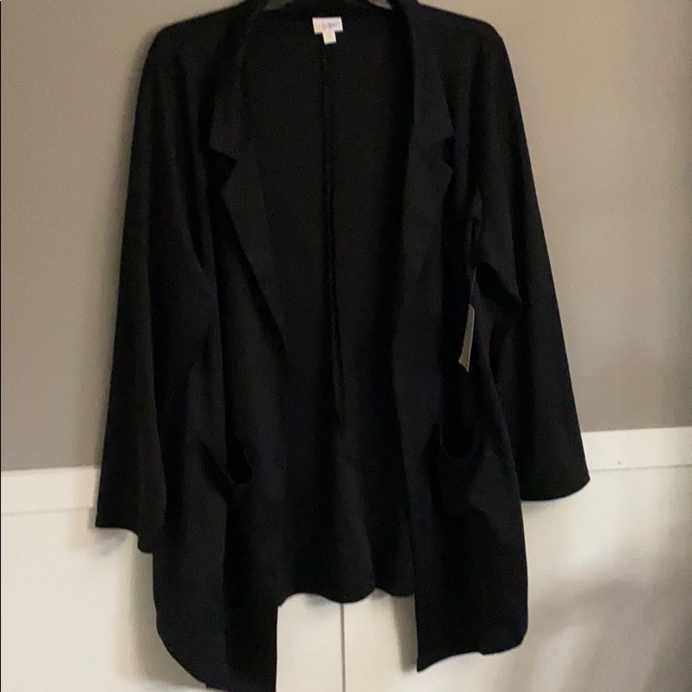 NWT LuLaRoe 3xl Solid Black Gwen
